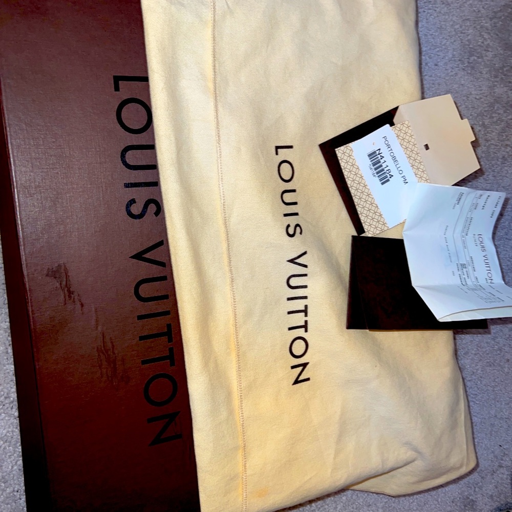 Authentic Vintage Louis Vuitton Bag - 2013 Portobello PM DAMIER 💯✅